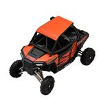 New Ray Kids 1:18 Scale Die Cast Polaris RZR Xp 1000 Orange Madness ATV (Orange/Black)