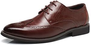 Mens Brogues Classic Oxfords Dress 