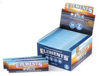 Elements King Size Regular (NOT Slim) Ultra Thin rice rolling paper - Box/50