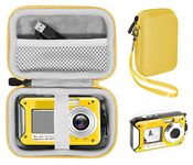 CaseSack Case for Waterproof Camera Compatible with Yifecial, Kaisoon Tech, Heegomn, Vmotal, S & P Safe and Perfect, Underwater Camera, Kid Underwater Camera/Video Camera