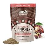 Pulsin - Cacao & Maca Vegan Supershake - 300g - Plant Based Vegan Energy Support Protein Powder - Gluten & Free Dairy Free