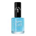 Rimmel London Super Gel Nail Polish Beach Ready Collection, 53 Dive Right In, 12 ml