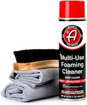 Adam's Polishes Multi-Use Foaming Cleaner - Foaming Formula for Simple and Fast Cleaning - Safe on Carpet, Cloth, and Velour (Combo Kit)