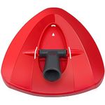 Spin Mop Replacement Head Base Compatible with Vileda/Ocedar EasyWring 1-Tank System Mop Rotating Triangle Mop Head Cover Replacement Rotating Mop Base Plastic Base for Vileda/Ocedar Spin Mop Accessories