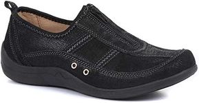 Pavers Women's Slip On Leather Shoe