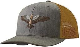 ARIAT Men's Structured Cap Eagle, Denim/Tan, Denim/Tan, One Size