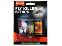 Rentokil FF105 Pesticide Free Fly Killer Strip, Clear