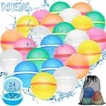 Reusable Water Balloons for Kids,24