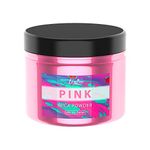 Mica Powder Pure - 3.5oz Pearl Epoxy Resin Color Pigment - Cosmetic Grade Slime Coloring Pigment - Natural Soap Dye for Soap Making Supplies Kit, Bath Bomb Colorant, Paint, Nail Art (Pink)