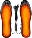 Heated Insoles, USB Heating Warmer Shoes Insoles, Cutting Washable Foot Warmer Thermal Shoes Insoles for Winter Hunting, Skiing, Fishing, Hiking