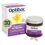 Optibac Probiotics for Women - Vegan Probiotic Supplement, Scientifically Formulated for Vagina Flora - 30 Capsules