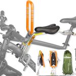 UrRider Child Bike Seat, Front Mount Kids Bike Seat,Fit Mountain Bikes, Cruiser Bikes, Folding Bikes, Ultra Light,Portable, Tool-Free, Quick-Release,Toddler Bike Seat for 2-6 Years(up to 60lbs)