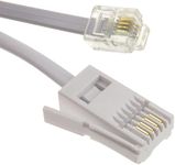 RGB Networks Ltd BT Modem cable BT Male to RJ11 Male ROLLOVER SPEC ! Not a crossover cable!. Check your device requirements.UK BT to RJ11 connector. RoHS Compliant (15M-49.2 Feet)