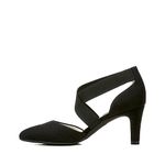 LifeStride Women's Gallery Pump, Black, 7