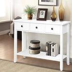 Artiss Console Table, Wood Side Hal