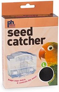 Prevue Pet Products 822B Mesh Bird Seed Catcher, Black, Large/13