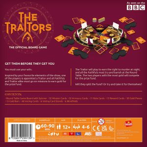 The Traitors Board Game – Strategy Party Game for Adults & Teens