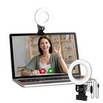 Video Conference Lighting Kit, Beamtree Light for Monitor Clip On,for Remote Working, Distance Learning,Zoom Call Lighting, Self Broadcasting and Live Streaming, Computer Laptop Video Conferencing