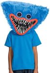 Huggy Wuggy Plush Mask Costume, Unisize 8+