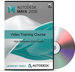 Mastering Autodesk MAYA Tutorials (DVD) - Fast learning self-paced tutorial with High Quality Training Videos with examples in DVD for experts and beginners | No Subscription Required | LIFETIME ACCESS | NO LIMITS