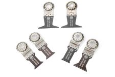 FEIN Multitool Saw Blade Best of E-Cut SL Starlock Plunge-Cut Saw Blades Oscillating Quick Release Saw Blades For Metal & Wood Suitable For Ryobi, Milwaukee, Bosch, Dewalt, Rockwell, Makita and More