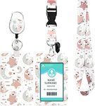 ID Badge Holder with Lanyard,Bear R