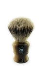 GBS 100*% Silvertip Badger Bristle Shaving Brush Light Horn Color with Free Stand