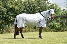 Fly Rug Horse Fly Rug Combo Mesh With Free Fly Mask Lightweight Bug Protection Fly Sheet For Horses (6'0'')