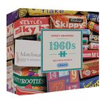 Sweet Memories of The 1960s 500 Piece Gift Box Jigsaw Puzzle for Adults | Retro Jigsaw Puzzle | Robert Opie | Sustainable Puzzle for Adults | Premium 100% Recycled Board | Gibsons Games