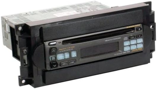 Scosche CR1286B Compatible with 2004-11 Chrysler / Dodge / Jeep / Plymouth ISO DIN Dash Kit Black