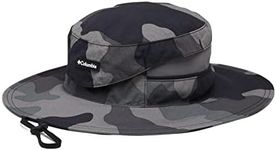 Columbia Bora Printed Booney Sun Hat, Black Mod Camo, XL