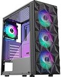 MOROVOL PC Case Pre-Install 4 RGB F