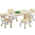 Kids Table and Chair Set, Height Ad
