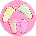 Bakefy� Baby FEET Mold Silicone Chocolate Fondant Silicone Mould Baby Feet