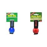 Coghlan's Bear Bell with Magnetic Silencer, Blue & Bear Bell with Magnetic Silencer, Red