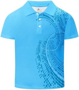 SECOOD Boys Short Sleeve Pique Polo Shirts Summer Casual Uniform Sport Tops for 6-16 Years
