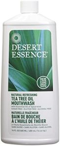 Desert Essence: Tea Tree Oil & Spearmint Mouthwash, 16 oz (2 pack)