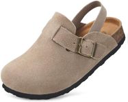 ZUSERIS Kids Toddler Suede Clogs Bo