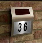 Solar Address Number House Light Si