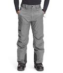 The North Face Men's Freedom Insulated Pant, TNF Medium Grey Heather, XX-Large Regular