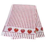 Samuel Lamont poli-dri Jacquard Tea Towel Strawberry, Red