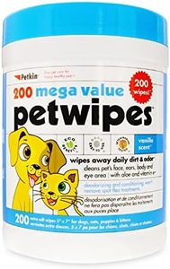 Petkin Pet Wipes, 200 count