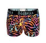 OddBalls | Womens Boxers Shorts Multipack | 1 Pack | Womens Underwear | Knickers | Cotton Boxers | Elastic Waistband | Filthy Animal | Size 14