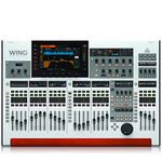 Behringer WING 48 Channel, 28-Bus Full Stereo Digital Mixing Console with 24-Fader Control Surface and 10" Touch Screen, Compatible with PC and Mac