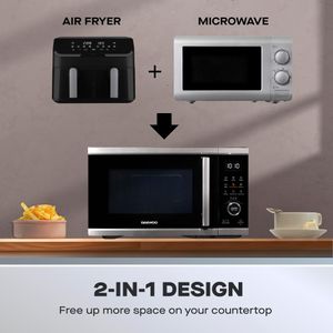Daewoo 26L 5-in-1 Air Fryer Microwave – Multi-Function Oven