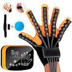 ZTGOJ Upgraded Rehabilitation Robot Gloves Stroke Recovery, Arthritis Pain Relief, Hemiplegia Finger Hand Exercisers Therapy Equipment (Left Hand-L)