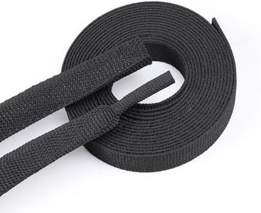 Braided Sleeving 2:1 Shrinkable Fabric Heat Shrink Tubing- Abrasion Protection Flexibility Wiring Harness Cable Sheath (1/2inch, 30ft)