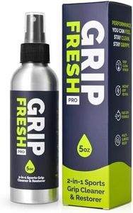 MIGHTY HALO Grip Spray – 2-in-1 Golf Club Cleaner & Restorer for Basketball Shoe Soles, Soccer Gloves, Baseball Bats, Tennis & Pickleball – 5oz