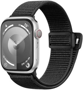 Maledan Sport Nylon Loop Band Compatible with Apple Watch Band 40mm 41mm 38mm 44mm 45mm 49mm 42mm Women Men, Magnetic Clasp Breathable Braided Bracelet for iWatch Series 10 9 8 7 6 5 4 SE Ultra 2