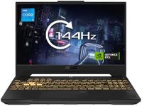 ASUS TUF F15 FX507ZCA 15.6" Full HD 144Hz Gaming Laptop (Intel i5-12500H, NVIDIA GeForce RTX 3050, 16GB RAM, 512GB PCIe SSD, Windows 11 Home)